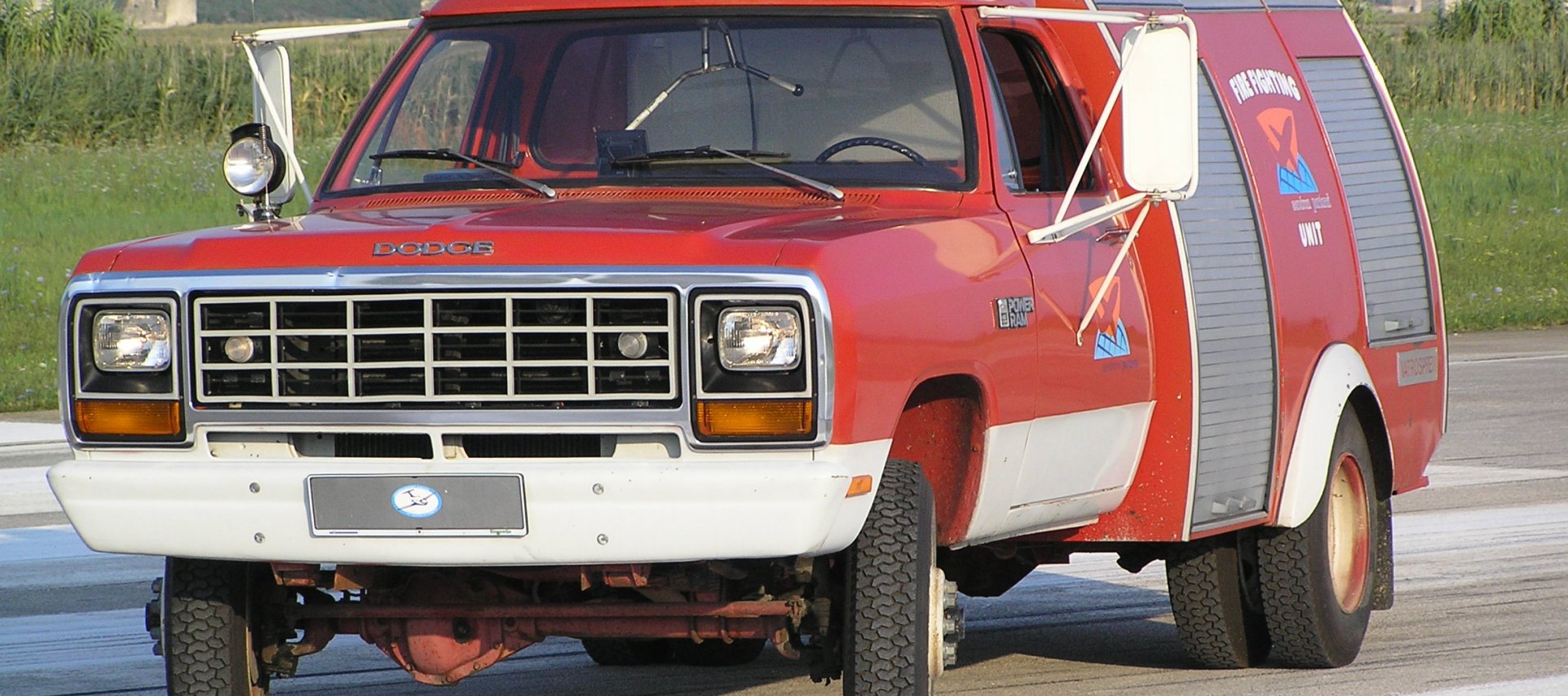 Dodge fire vehicle