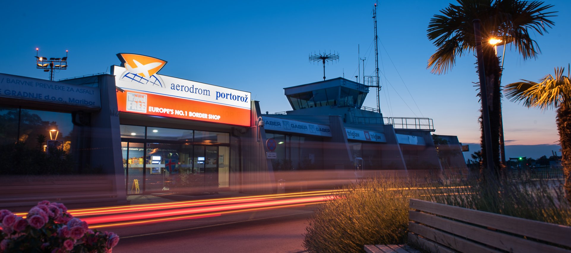 Advertising at Portorož Airport