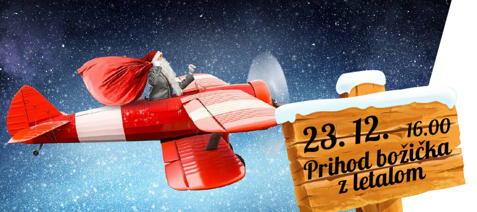 UPCOMING: Santa Claus is coming to us by plane