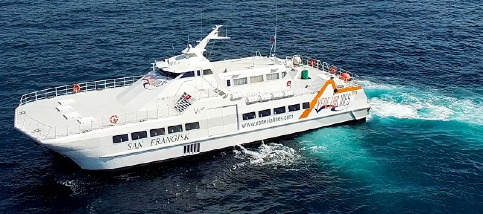 With Catamaran to Venice, Pula, Rovinj, Trieste or Poreč
